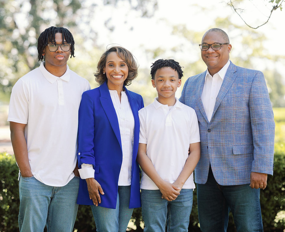 Judge Kimberly A. Alexander with her family